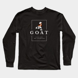 GOAT - Tecmo Bowl Bo Jackson Long Sleeve T-Shirt